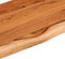 vidaXL - Tafelblad - rechthoekig - natuurlijke - rand - 140x40x2,5 - cm - acaciahout