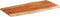 vidaXL - Tafelblad - rechthoekig - natuurlijke - rand - 140x60x2,5 - cm - acaciahout