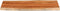vidaXL - Tafelblad - rechthoekig - natuurlijke - rand - 140x60x2,5 - cm - acaciahout