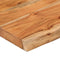 vidaXL - Tafelblad - rechthoekig - natuurlijke - rand - 160x30x2,5 - cm - acaciahout