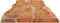 vidaXL - Tafelblad - rechthoekig - natuurlijke - rand - 160x40x2,5 - cm - acaciahout