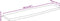 vidaXL - Tafelblad - rechthoekig - natuurlijke - rand - 160x40x3,8 - cm - acaciahout