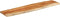 vidaXL - Tafelblad - rechthoekig - natuurlijke - rand - 160x40x3,8 - cm - acaciahout