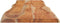 vidaXL - Tafelblad - rechthoekig - natuurlijke - rand - 180x40x2,5 - cm - acaciahout