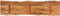 vidaXL - Tafelblad - rechthoekig - natuurlijke - rand - 180x40x2,5 - cm - acaciahout