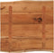 vidaXL - Tafelblad - rechthoekig - natuurlijke - rand - 40x40x2,5 - cm - acaciahout