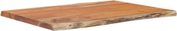 vidaXL - Tafelblad - rechthoekig - natuurlijke - rand - 50x40x2,5 - cm - acaciahout