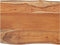 vidaXL - Tafelblad - rechthoekig - natuurlijke - rand - 50x40x2,5 - cm - acaciahout