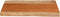 vidaXL - Tafelblad - rechthoekig - natuurlijke - rand - 60x40x3,8 - cm - acaciahout