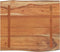 vidaXL - Tafelblad - rechthoekig - natuurlijke - rand - 70x60x2,5 - cm - acaciahout