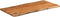 vidaXL - Tafelblad - rechthoekig - natuurlijke - rand - 80x40x2,5 - cm - acaciahout