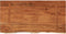 vidaXL - Tafelblad - rechthoekig - natuurlijke - rand - 80x40x2,5 - cm - acaciahout