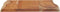 vidaXL - Tafelblad - rechthoekig - natuurlijke - rand - 80x60x2,5 - cm - acaciahout