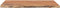 vidaXL - Tafelblad - rechthoekig - natuurlijke - rand - 80x60x2,5 - cm - acaciahout