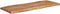 vidaXL - Tafelblad - rechthoekig - natuurlijke - rand - 90x40x2,5 - cm - acaciahout