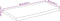 vidaXL - Tafelblad - rechthoekig - natuurlijke - rand - 90x40x3,8 - cm - acaciahout