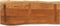 vidaXL - Tafelblad - rechthoekig - natuurlijke - rand - 90x40x3,8 - cm - acaciahout