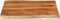 vidaXL - Tafelblad - rechthoekig - natuurlijke - rand - 90x60x2,5 - cm - acaciahout