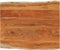 vidaXL - Tafelblad - rechthoekig - natuurlijke - rand - 90x80x3,8 - cm - acaciahout