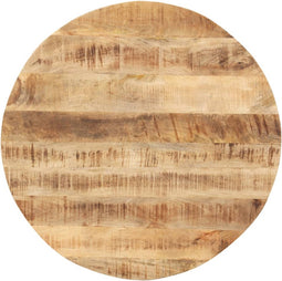 vidaXL - Tafelblad - rond - 15-16 - mm - 50 - cm - massief - mangohout
