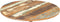 vidaXL - Tafelblad - rond - 15-16 - mm - 50 - cm - massief - gerecycled - hout