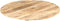vidaXL - Tafelblad - rond - 15-16 - mm - 60 - cm - massief - mangohout