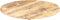 vidaXL - Tafelblad - rond - 15-16 - mm - 60 - cm - massief - mangohout