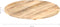 vidaXL - Tafelblad - rond - 15-16 - mm - 60 - cm - massief - mangohout