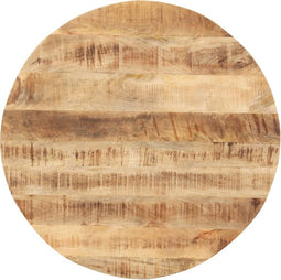 vidaXL - Tafelblad - rond - 15-16 - mm - 70 - cm - massief - mangohout