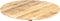 vidaXL - Tafelblad - rond - 15-16 - mm - 70 - cm - massief - mangohout