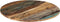 vidaXL - Tafelblad - rond - 15-16 - mm - 70 - cm - massief - gerecycled - hout