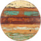 vidaXL - Tafelblad - rond - 15-16 - mm - 70 - cm - massief - gerecycled - hout