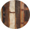 vidaXL - Tafelblad - rond - 15-16 - mm - 70 - cm - massief - gerecycled - hout