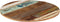 vidaXL - Tafelblad - rond - 15-16 - mm - 70 - cm - massief - gerecycled - hout
