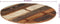 vidaXL - Tafelblad - rond - 15-16 - mm - 70 - cm - massief - gerecycled - hout