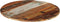 vidaXL - Tafelblad - rond - 15-16 - mm - 80 - cm - massief - gerecycled - hout