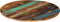 vidaXL - Tafelblad - rond - 15-16 - mm - 80 - cm - massief - gerecycled - hout