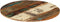 vidaXL - Tafelblad - rond - 15-16 - mm - 80 - cm - massief - gerecycled - hout