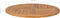 vidaXL - Tafelblad - rond - 2,5 - cm - 80 - cm - massief - teakhout
