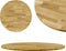 vidaXL - Tafelblad - rond - 23 - mm - 600 - mm - massief - eikenhout