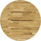 vidaXL - Tafelblad - rond - 23 - mm - 600 - mm - massief - eikenhout