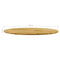 vidaXL - Tafelblad - rond - 23 - mm - 600 - mm - massief - eikenhout