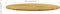 vidaXL - Tafelblad - rond - 23 - mm - 700 - mm - massief - eikenhout