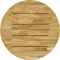 vidaXL - Tafelblad - rond - 23 - mm - 700 - mm - massief - eikenhout