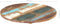 vidaXL - Tafelblad - rond - 25-27 - mm - 40 - cm - massief - gerecycled - hout
