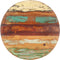vidaXL - Tafelblad - rond - 25-27 - mm - 40 - cm - massief - gerecycled - hout