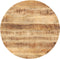vidaXL - Tafelblad - rond - 25-27 - mm - 50 - cm - massief - mangohout