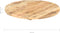 vidaXL - Tafelblad - rond - 25-27 - mm - 50 - cm - massief - mangohout