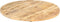 vidaXL - Tafelblad - rond - 25-27 - mm - 50 - cm - massief - mangohout