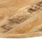 vidaXL - Tafelblad - rond - 25-27 - mm - 60 - cm - massief - mangohout